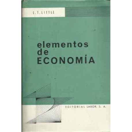 ELEMENTOS DE ECONOMÍA