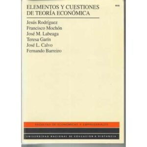 Elementos y cuestiones de teoría económica