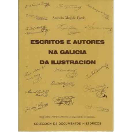 Escritos e Autores na Galicia da Ilustración