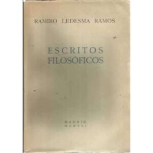 ESCRITOS FILOSÓFICOS