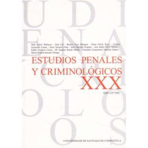 Estudios penales y criminológicos XXX