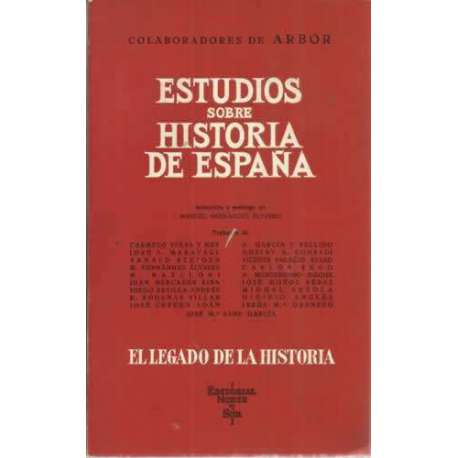 ESTUDIOS SOBRE HISTORIA DE ESPAÑA