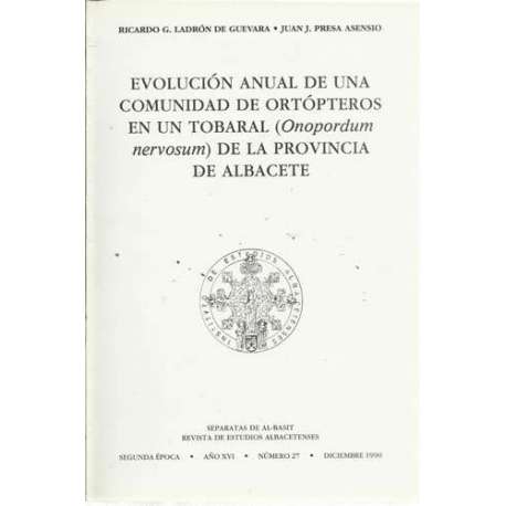 Evolución anual de una comunidad de ortópteros en un Tobaral (Onopordum nervosum) de la provincia de Albacete