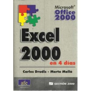 EXCEL 2000 EN 4 DÍAS. Microsoft Office 2000