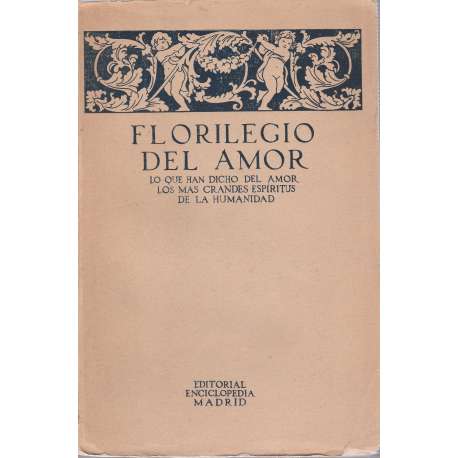 Florilegio del amor
