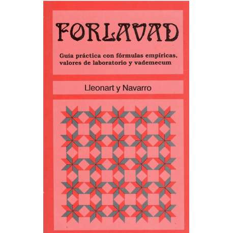 Forlavad. Guía práctica con fórmulas empíricas, valores de laboratiorio y vademecum