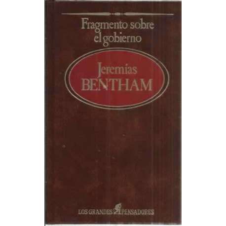 FRAGMENTOS SOBRE EL GOBIERNO