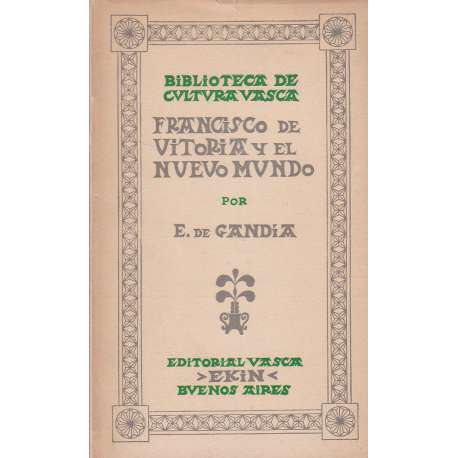 Francisco de Vitoria y el Nuevo Mundo