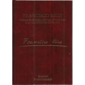 Francisco Rico. Premio provincial de Valladolid 1998 a la trayectoria literaria