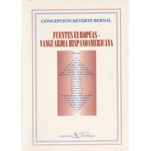 Fuentes europeas - Vanguardia hispanoamericana