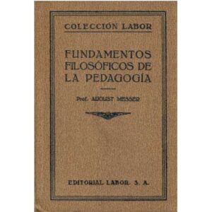 Fundamentos filosóficos de la pedagogía
