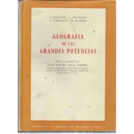 GEOGRAFÍA DE LAS GRANDES POTENCIAS