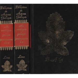 Grandes autores gallegos. As cantigas galego-portuguesas. 3 Tomos