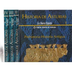 Historia de Asturias.  4 tomos