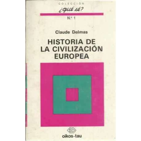 Historia de la civilización Europea