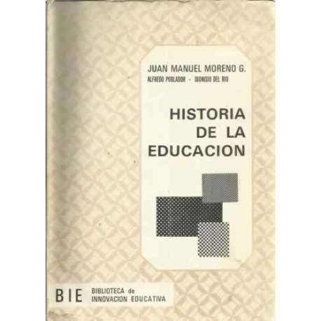 Historia de la educación