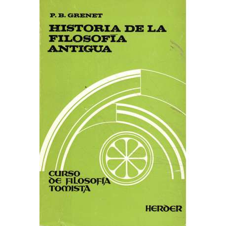 Historia de la filosofía antigua