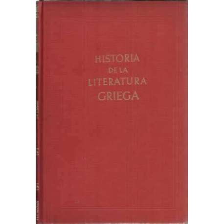 Historia de la literatura griega