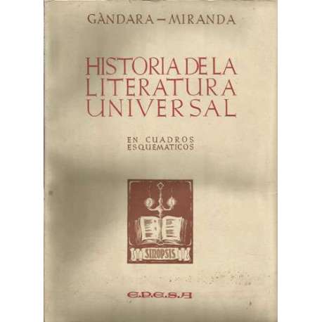 Historia de la literatura universal