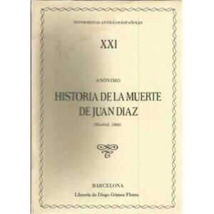 Historia de la muerte de Juan Díaz