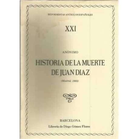 Historia de la muerte de Juan Díaz