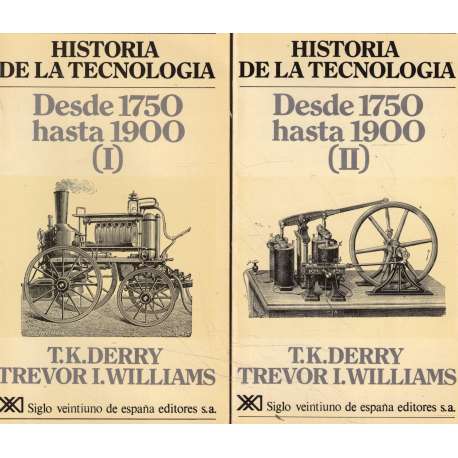 Historia de la tecnología. Desde 1900 hasta 1950. 2 tomos