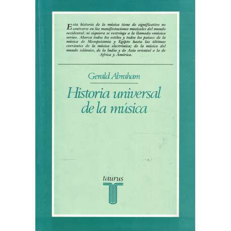 Historia universal de la música