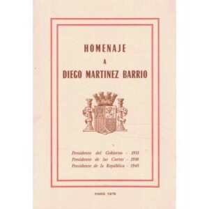 Homenaje a Diego Martínez Barrio