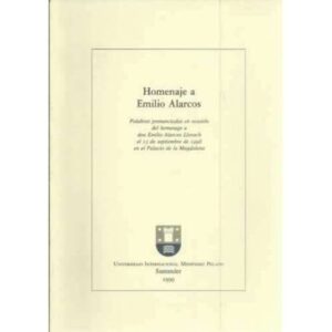 Homenaje a Emilio Alarcos