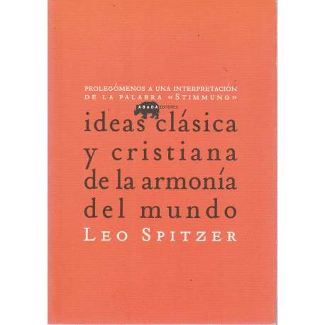 Ideas clásica y cristiana de la armonía del mundo
