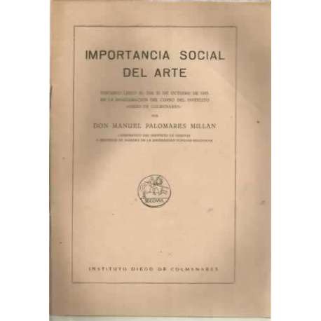 Importancia social del arte