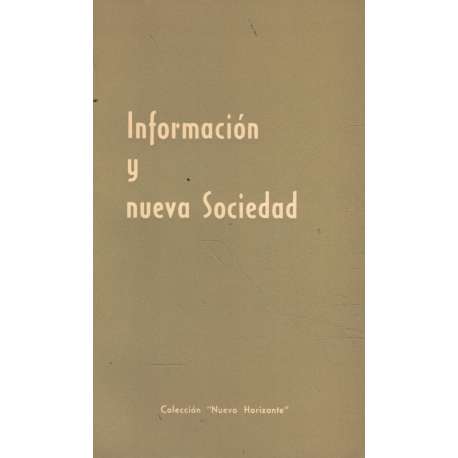 Información y nueva sociedad