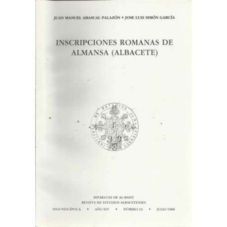 Inscripciones romanas de Almansa (Albacete)