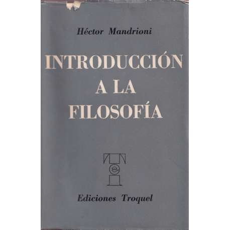 Introducción a la filosofía