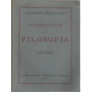 INTRODUCCIÓN A LA FILOSOFÍA
