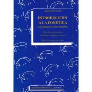 Introducción a la fonética (Einführung in die phonetik)