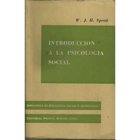 Introducción a la psicología social