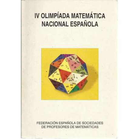 IV Olimpíada matemática nacional española