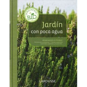 Jardín con poca agua