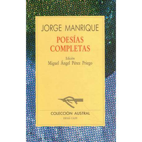 Jorge Manrique. Poesías completas