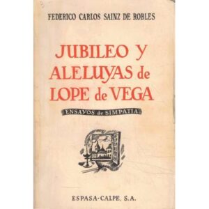 Jubileo y aleluyas de Lope de Vega