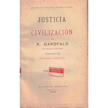 Justicia y civilización