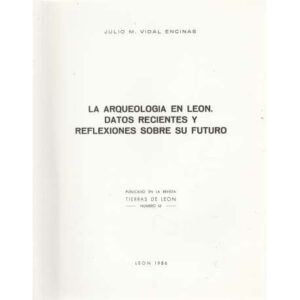 La arqueología en León. Datos recientes y reflexiones sobre su futuro