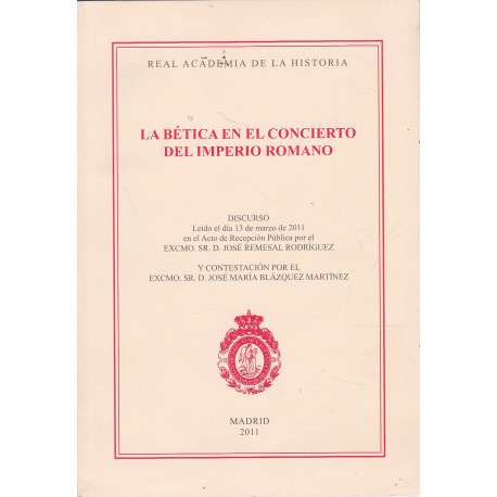 La bética en el concierto del imperio romano