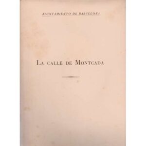 La calle de Montcada
