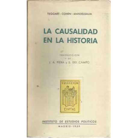 LA CAUSALIDAD EN LA HISTORIA