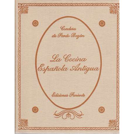 La cocina española antigua