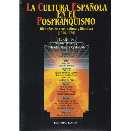 La Cultura Española en el Posfranquismo