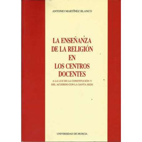 La enseñanza de la religión en los centros docentes