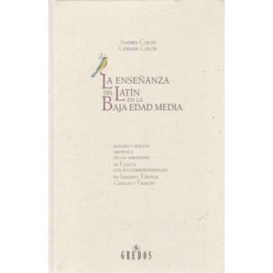 La enseñanza del latín en la baja edad media